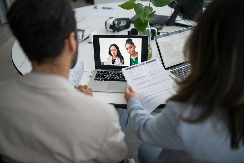 finance-strategy — image_text image — pexels:technology platform evaluation team professional s