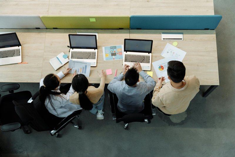 finance-transformation — image_text image — pexels:finance shared services team collaboration profess