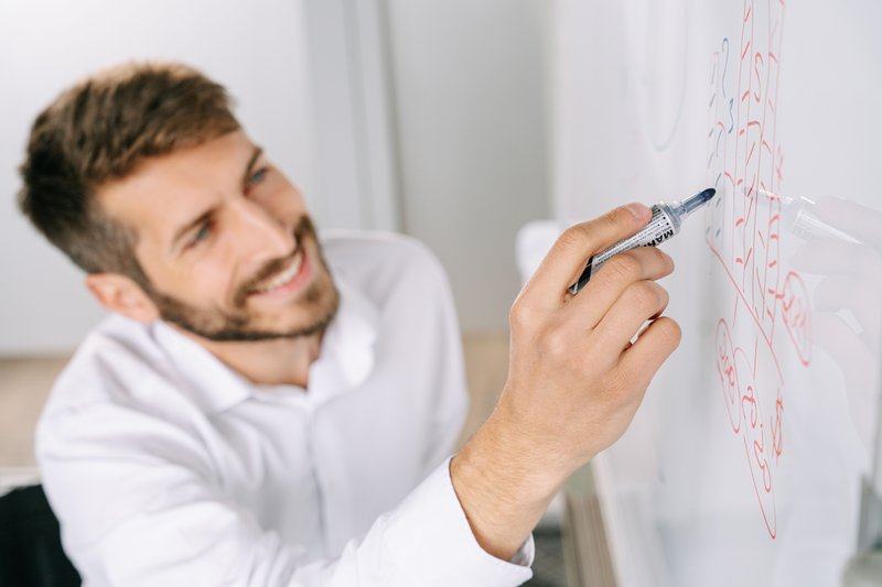 strategy-mapping-scorecard-and-execution — image_text image — pexels:strategy map cascading objectives session whiteboa